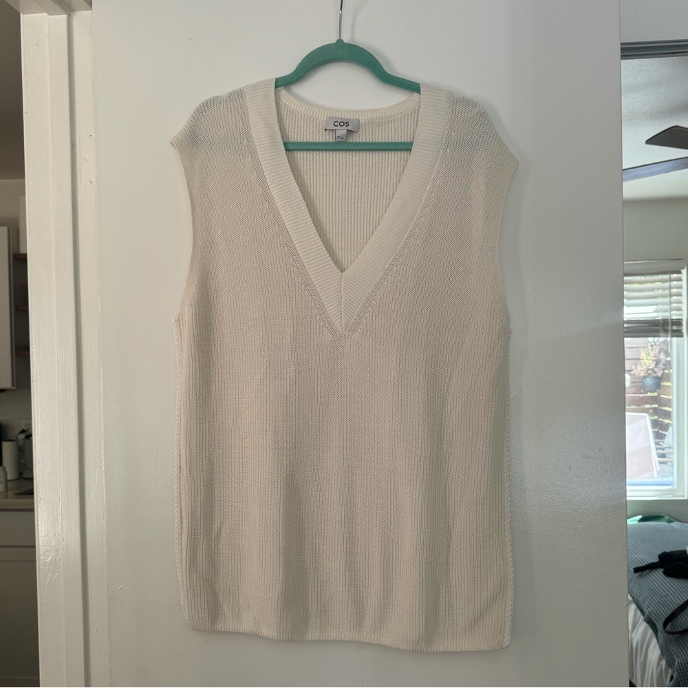 Cos Oversized Sweater vest